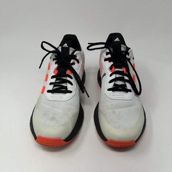 Adidas Own The Game 2.0 Basketball Shoes Youth Boys Size 6 Sneakers White Orange - Picture 3 of 9
